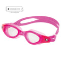 Plaukimo akiniai AQUAFEEL FASTER JNR 41045 43 pink