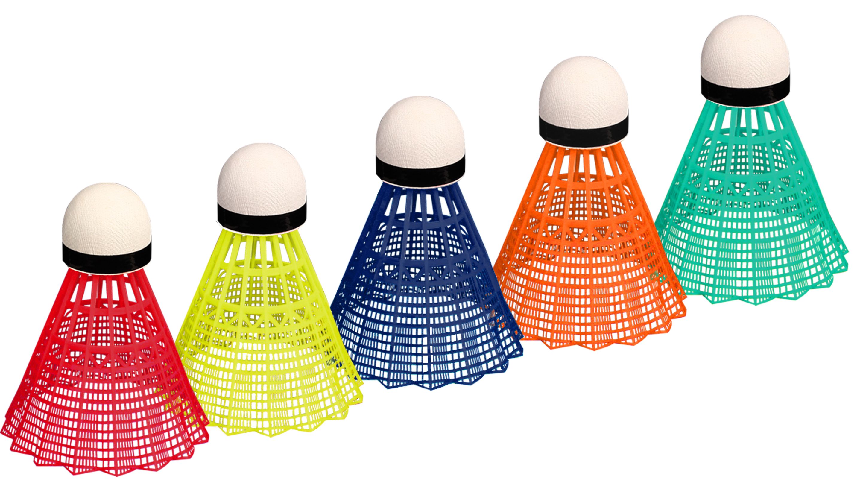 Badmintono skrajukės AVENTO 46SA PVC 5vnt