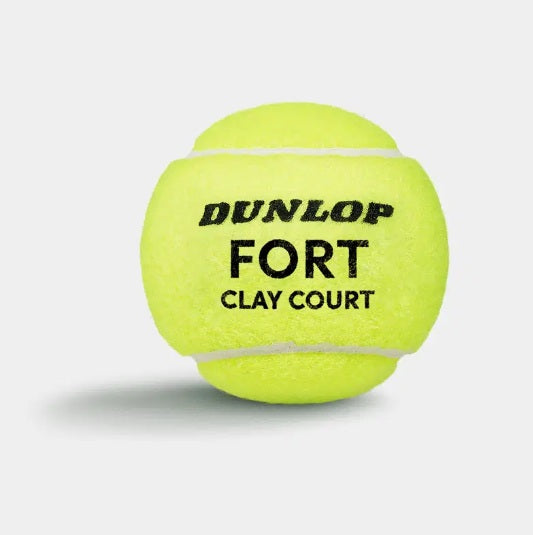 Lauko teniso kamuoliukai DUNLOP FORT CLAY COURT 4vnt