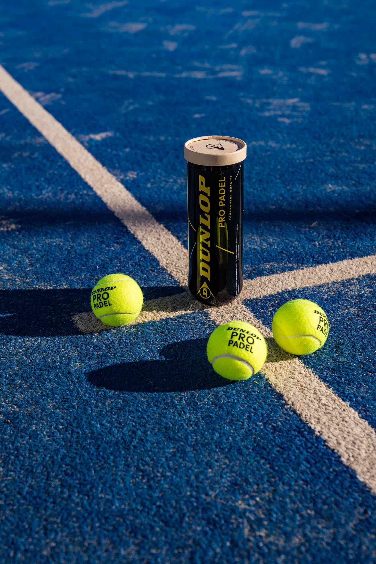 Padel teniso kamuoliukai DUNLOP PRO Padel