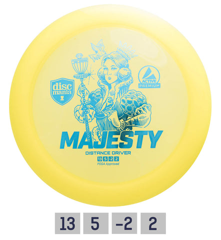 Diskgolfo diskas DISCMANIA MAJESTY Distance driver
