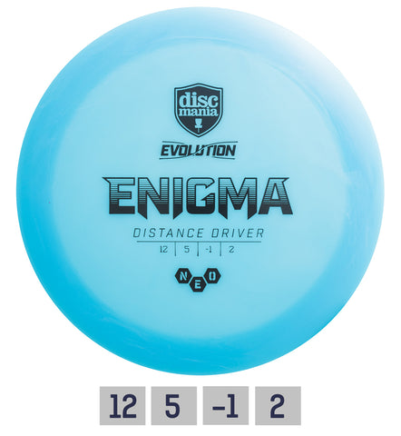 Diskgolfo diskas DISCMANIA NEO ENIGMA Evolution Distance Driver