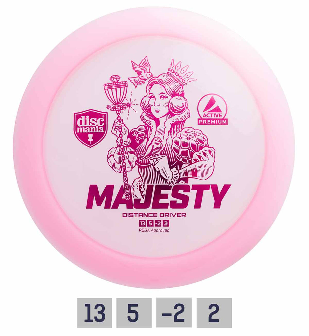 Diskgolfo diskas DISCMANIA MAJESTY Distance Drive
