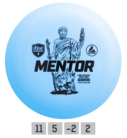 Diskgolfo diskas DISCMANIA MENTOR Distance Driver