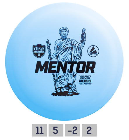 Diskgolfo diskas DISCMANIA MENTOR Distance Driver