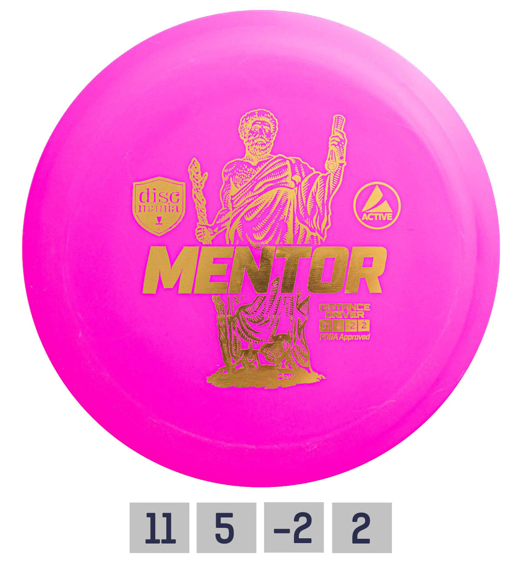 Diskgolfo diskas DISCMANIA MENTOR Distance Driver