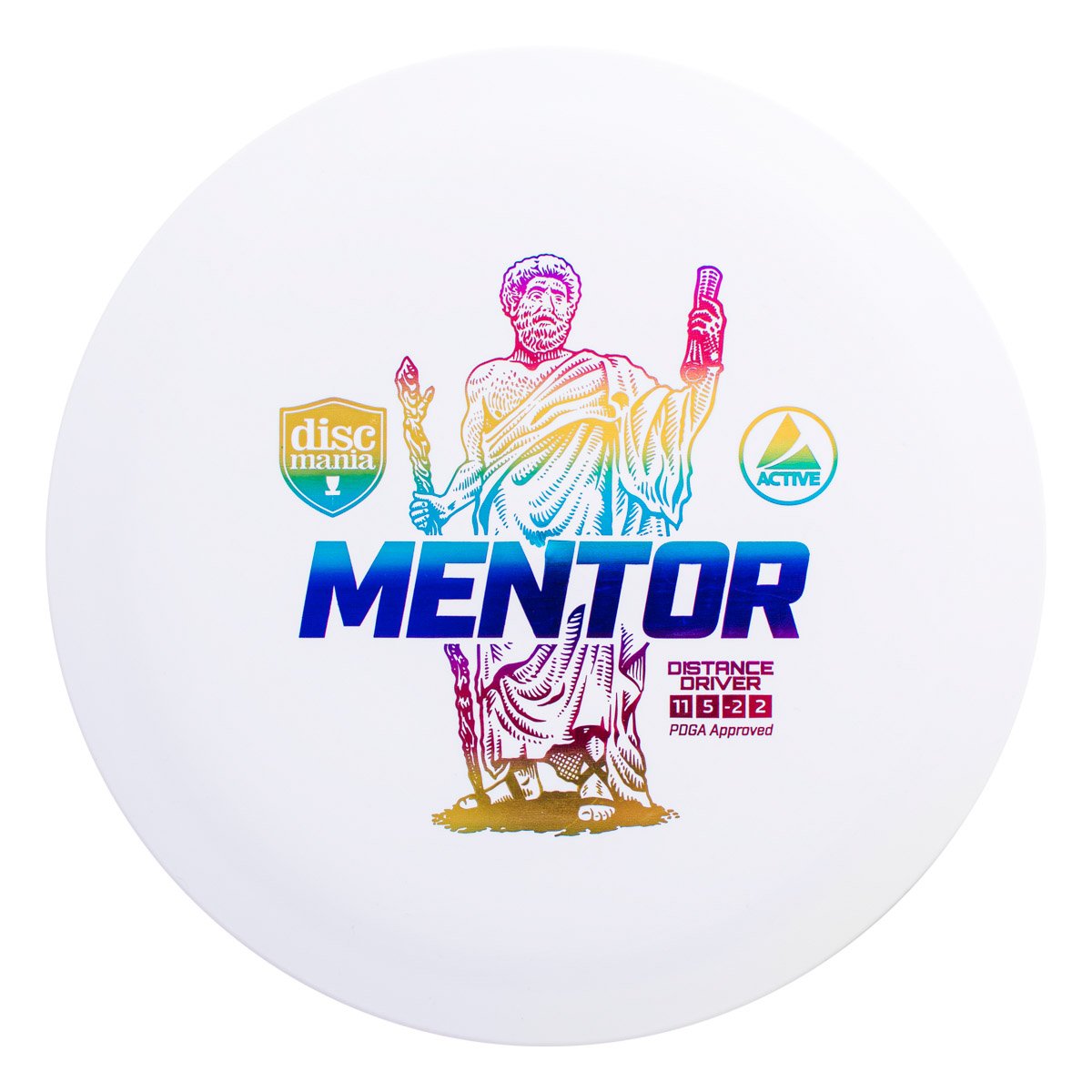 Diskgolfo diskas DISCMANIA MENTOR Distance Driver