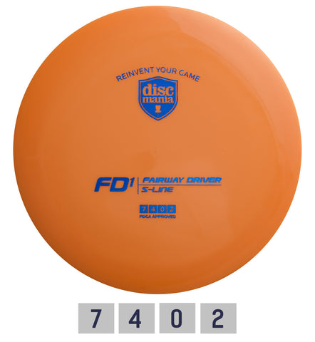 Diskgolfo diskas DISCMANIA S-LINE FD1 Fairway Driver
