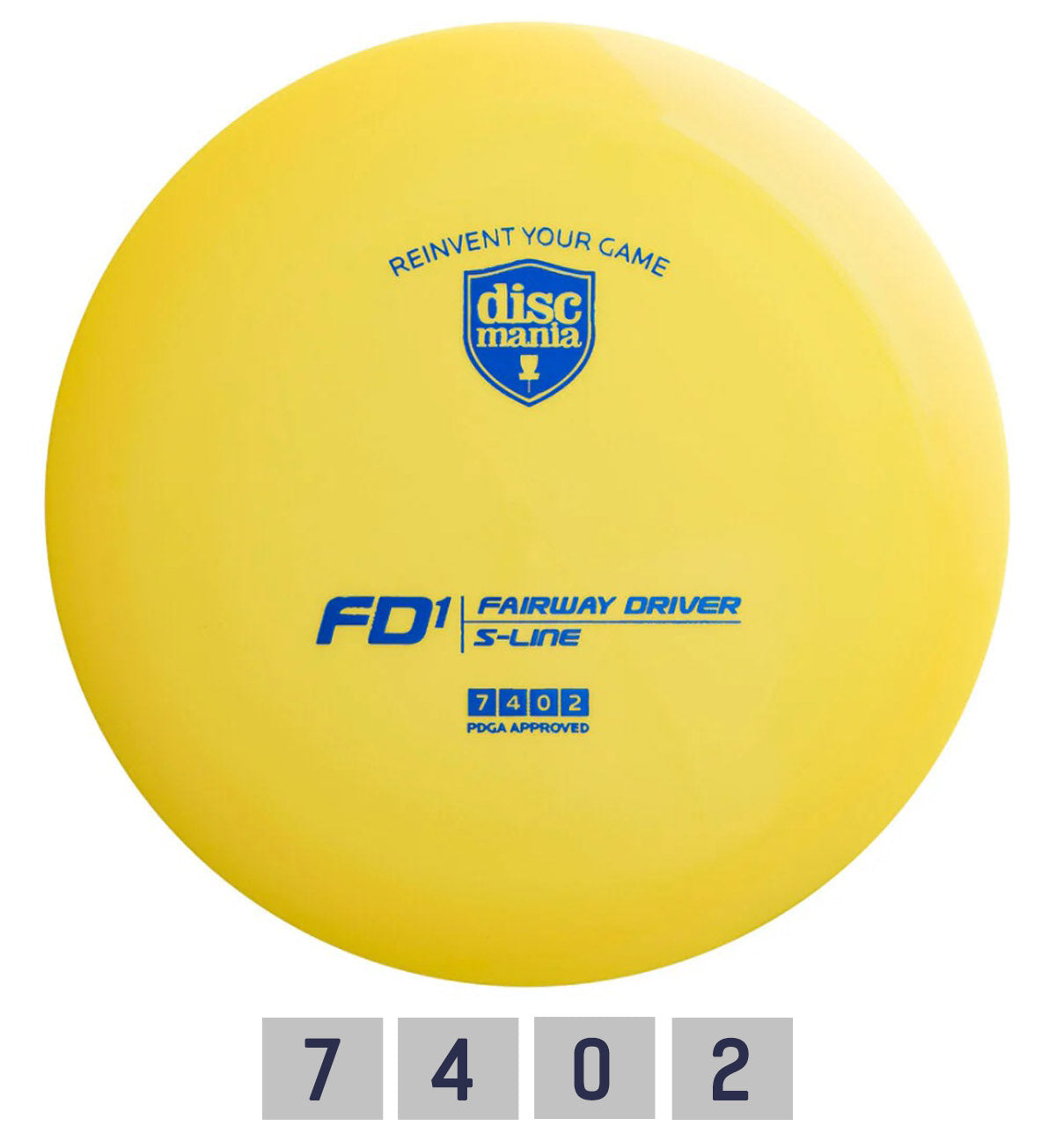 Diskgolfo diskas DISCMANIA S-LINE FD1 Fairway Driver