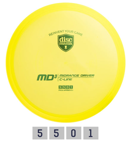 Diskgolfo diskas DISCMANIA C-LINE MD3