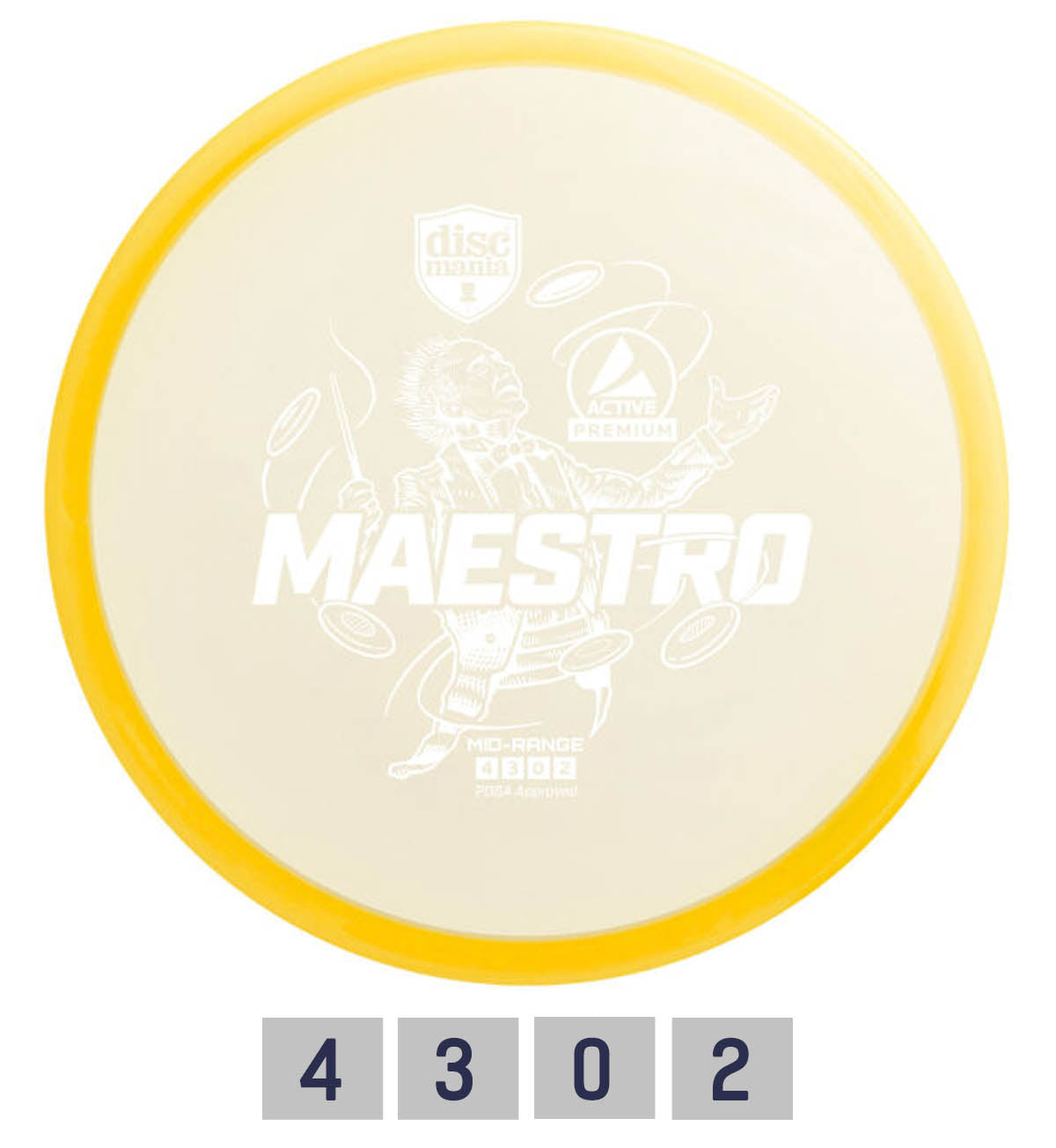Diskgolfo diskas DISCMANIA MAESTRO Midrange Driver