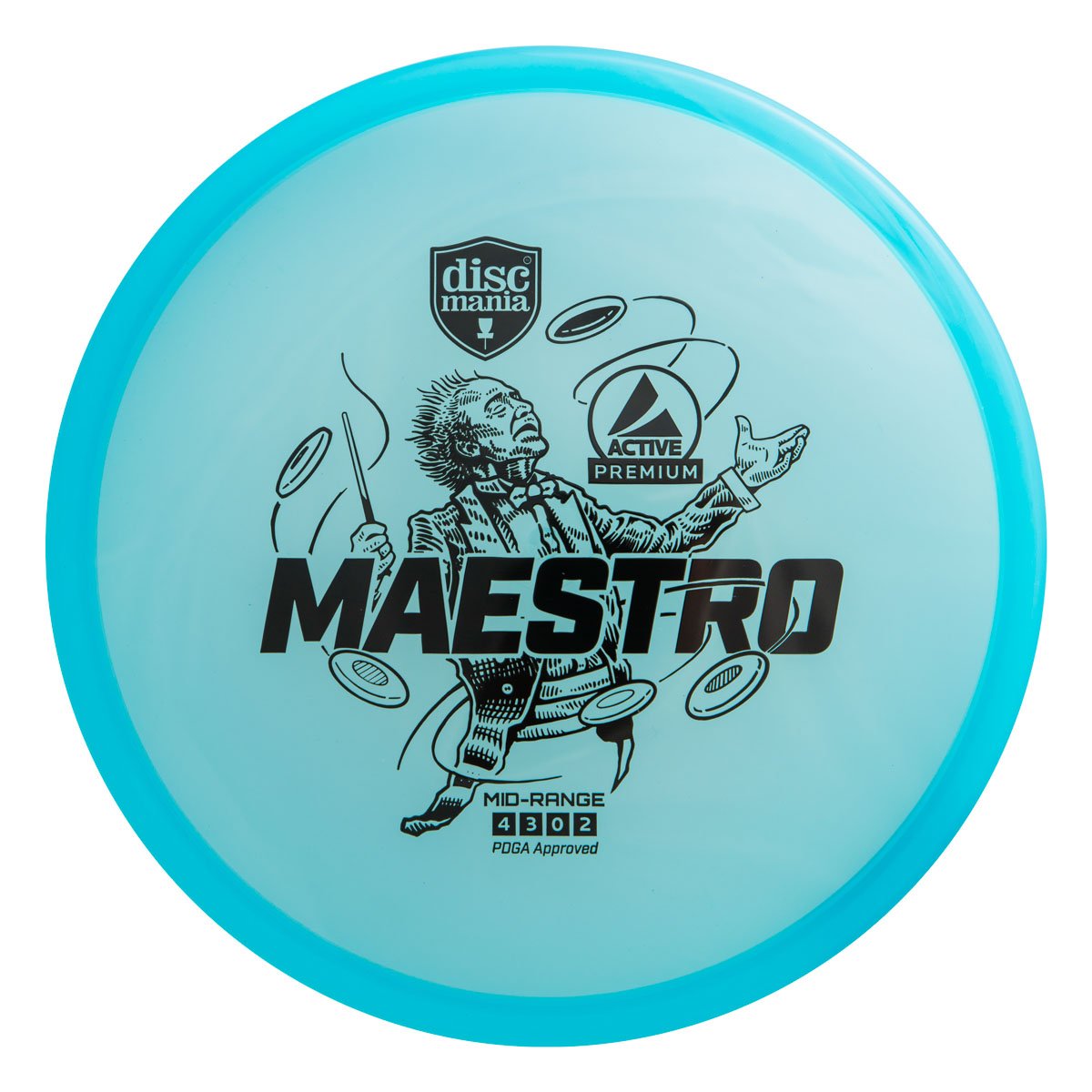 Diskgolfo diskas DISCMANIA MAESTRO Midrange Driver