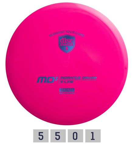 Diskgolfo diskas DISCMANIA S-LINE MD1 Midrange Driver