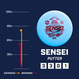 Diskgolfo diskas DISCMANIA SENSEI Putter