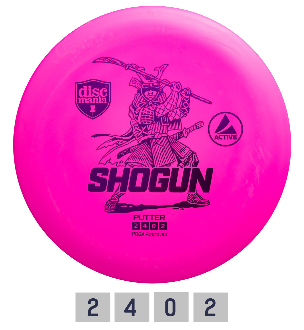 Diskgolfo diskas DISCMANIA SHOGUN Putter