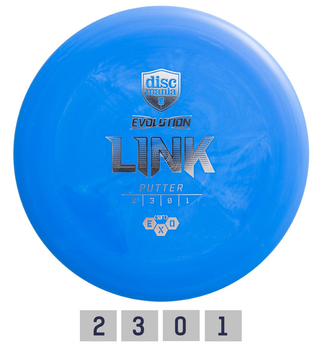 Diskgolfo diskas DISCMANIA SOFT EXO LINK Evolution Putter