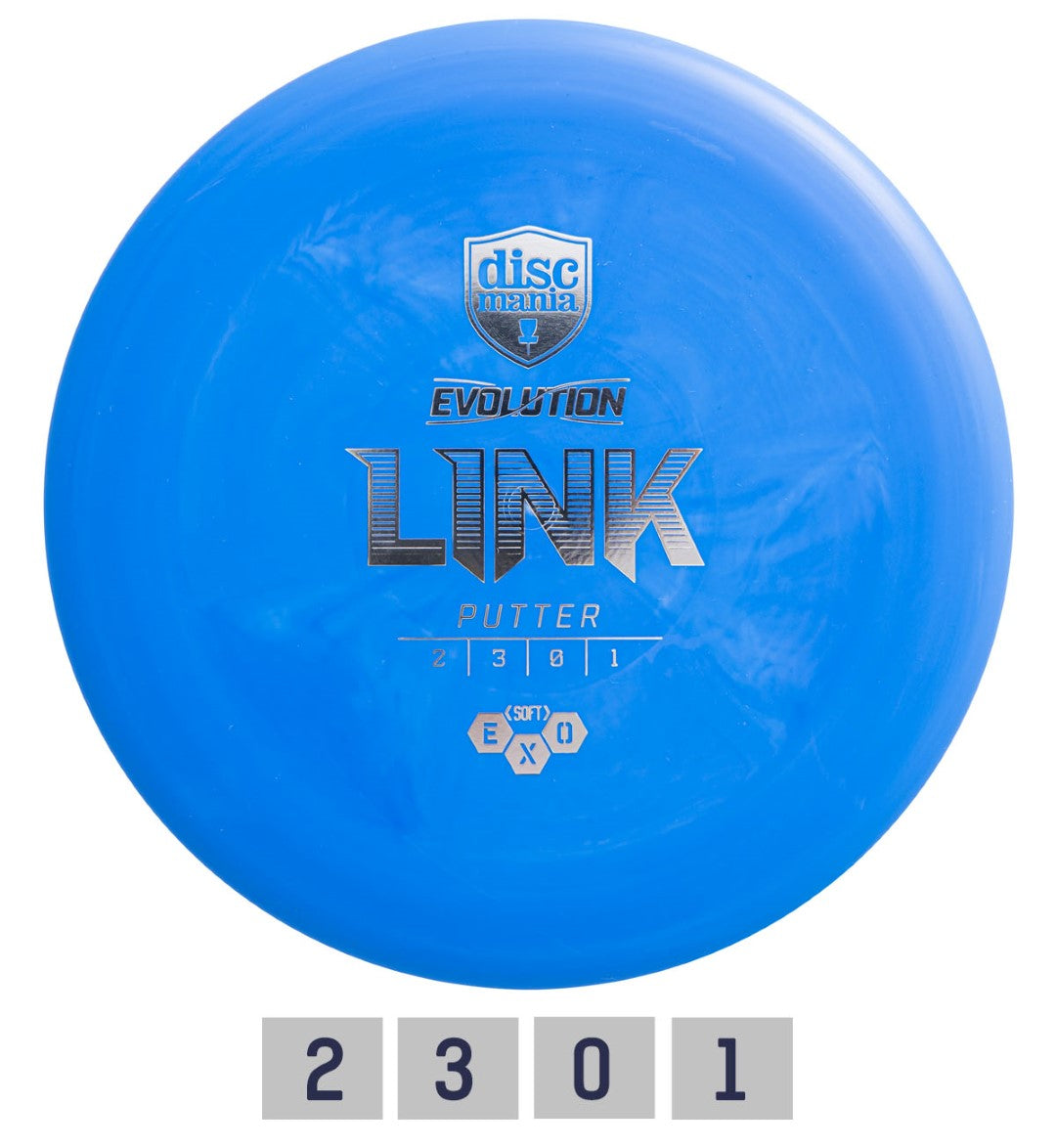 Diskgolfo diskas DISCMANIA SOFT EXO LINK Evolution Putter