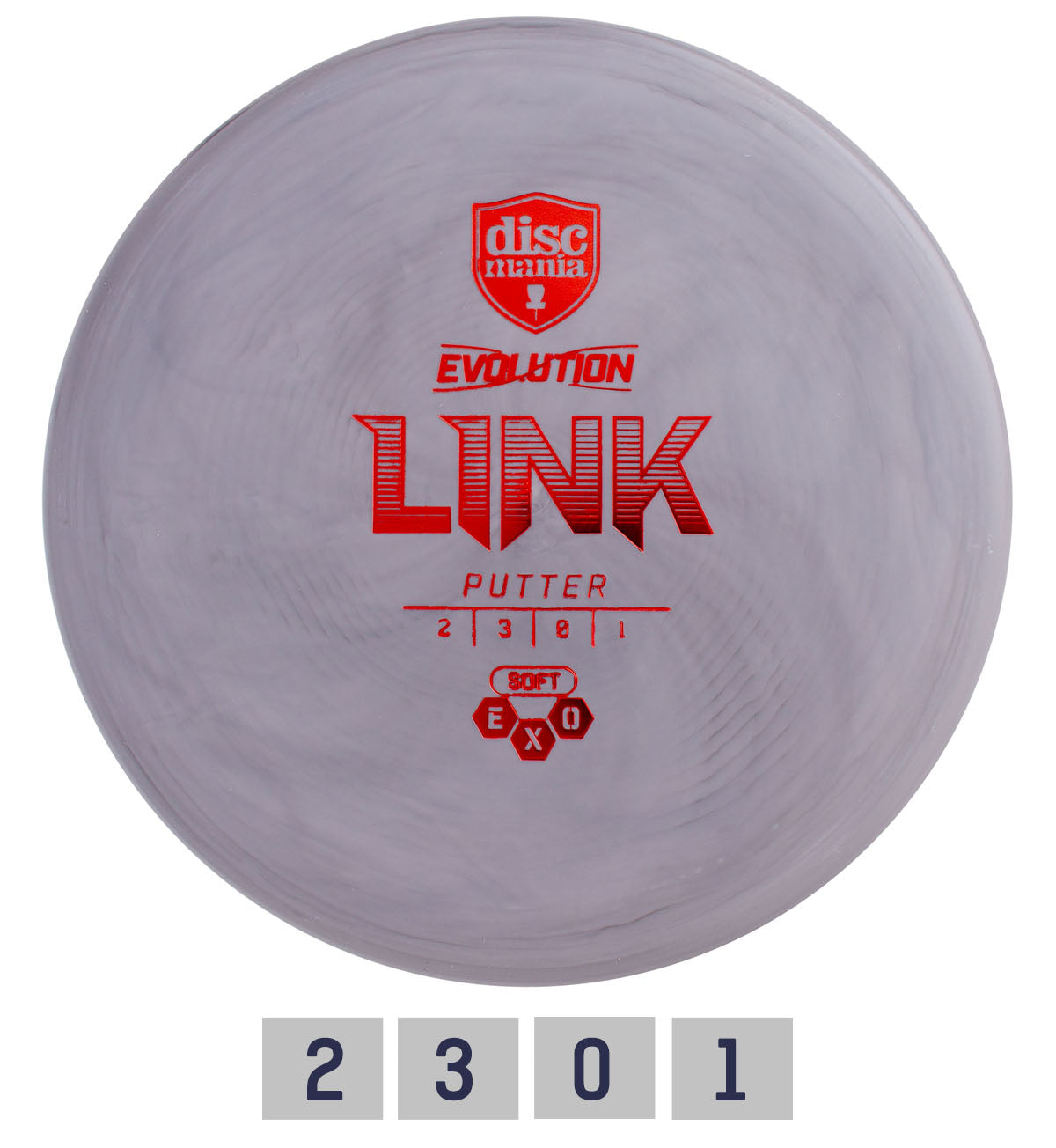Diskgolfo diskas DISCMANIA SOFT EXO LINK Evolution Putter