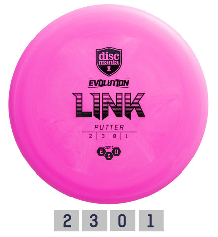 Diskgolfo diskas DISCMANIA SOFT EXO LINK Evolution Putter