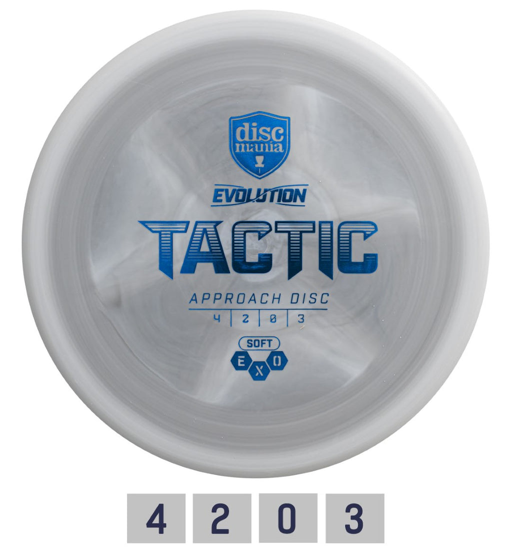 Diskgolfo diskas DISCMANIA SOFT EXO TACTIC Evolution Midrange Driver
