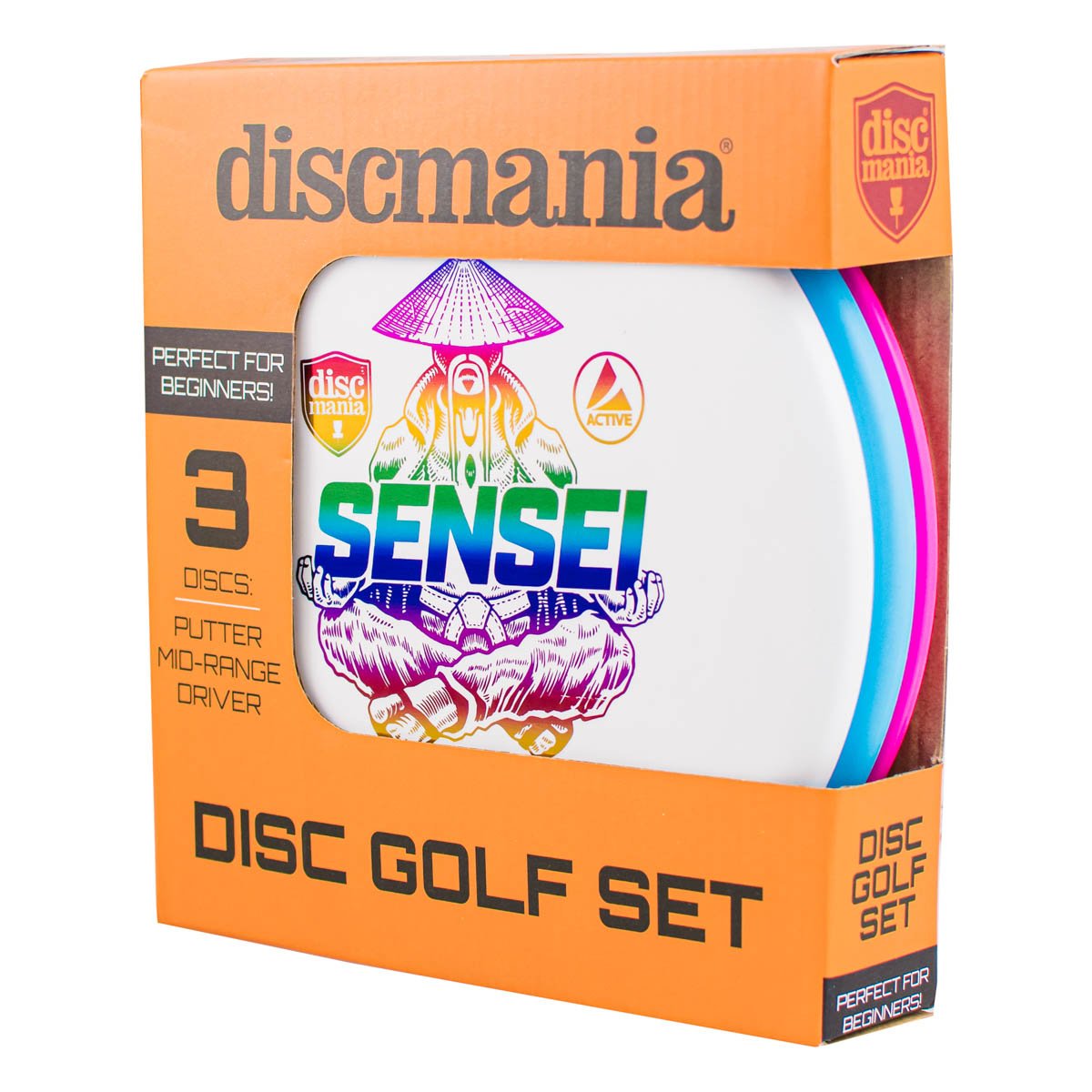 Diskgolfo diskų rinkinys DISCMANIA Active 3vnt.