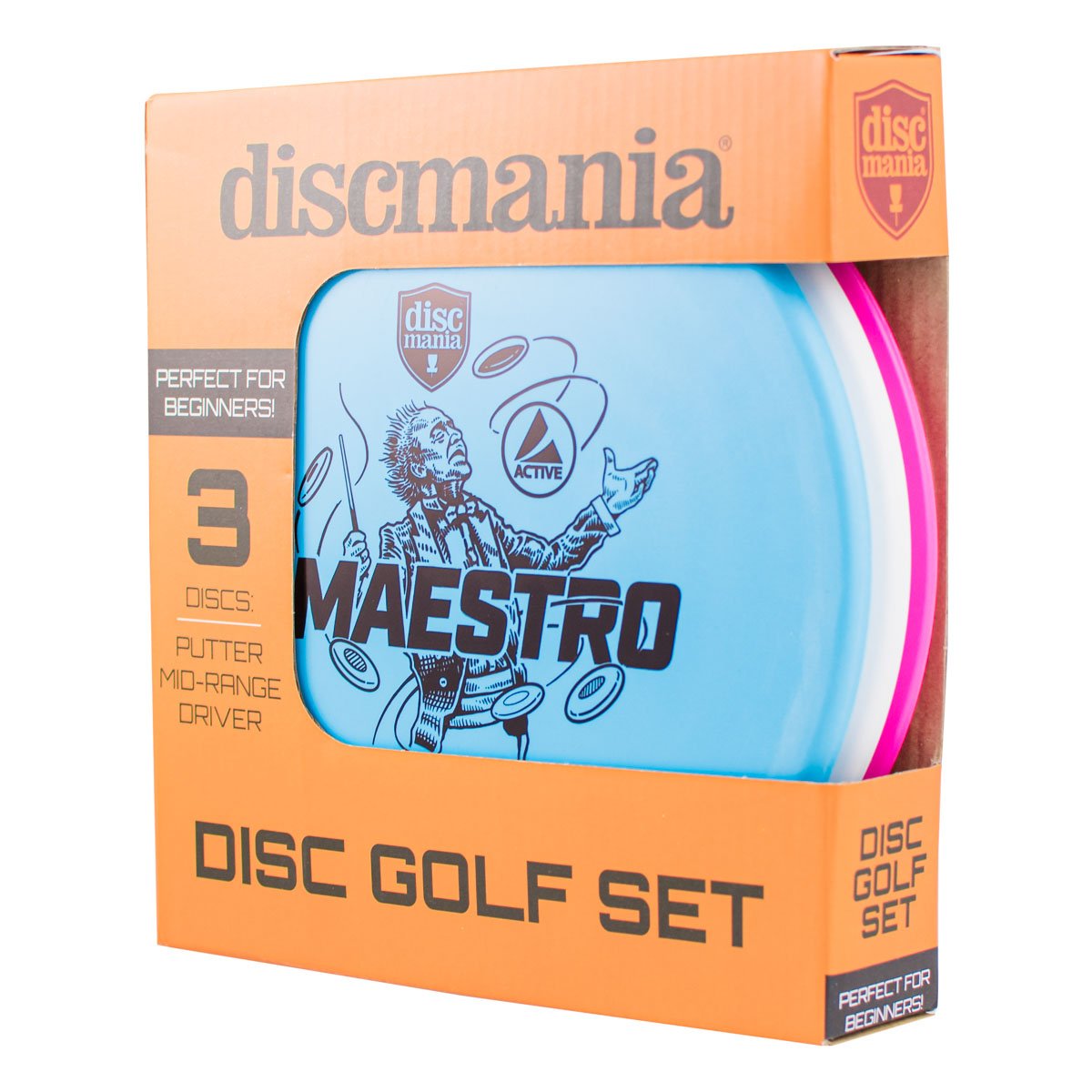 Diskgolfo diskų rinkinys DISCMANIA Active 3vnt.