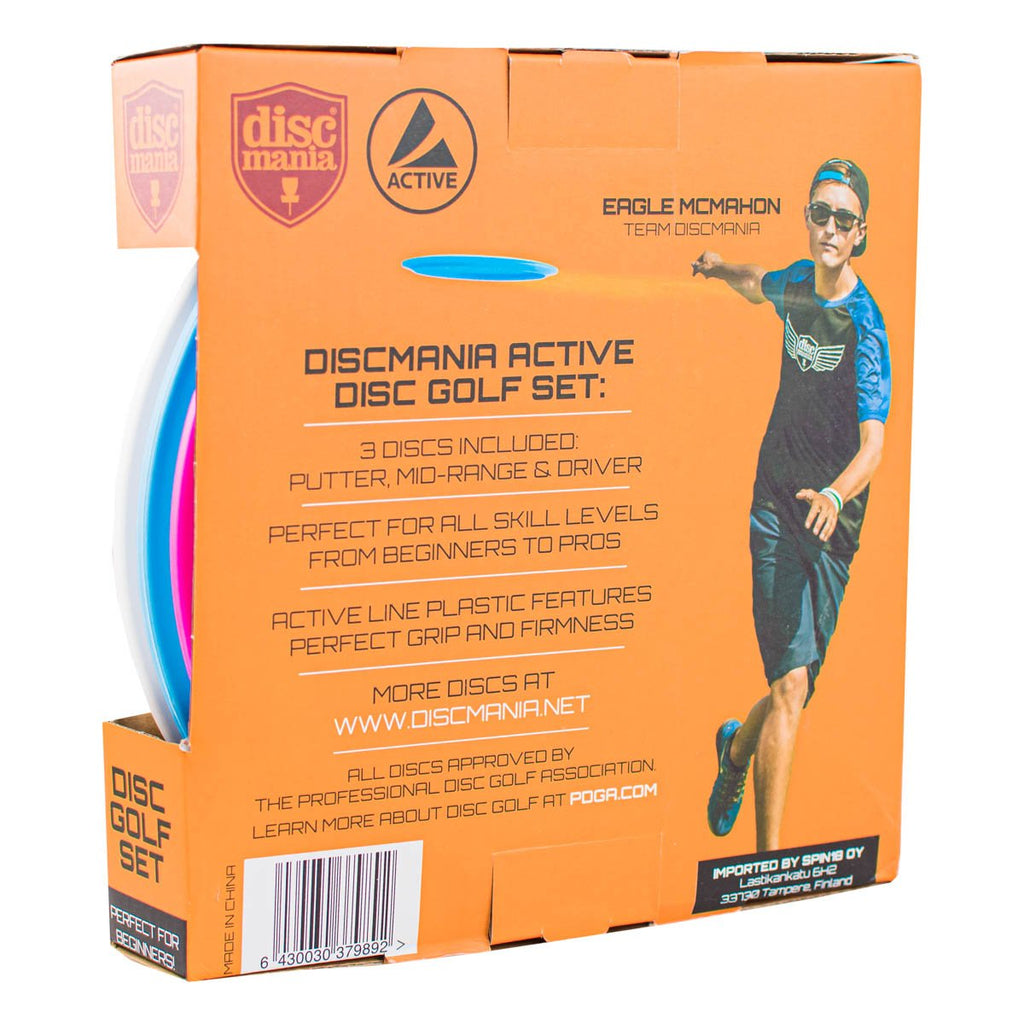 Diskgolfo diskų rinkinys DISCMANIA Active 3vnt.
