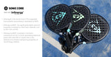 Padel teniso raketė DUNLOP GALACTICA LITE 350g