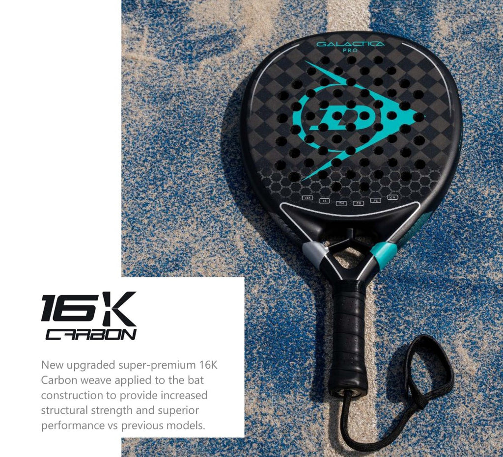 Padel teniso raketė DUNLOP GALACTICA PRO LS 365g