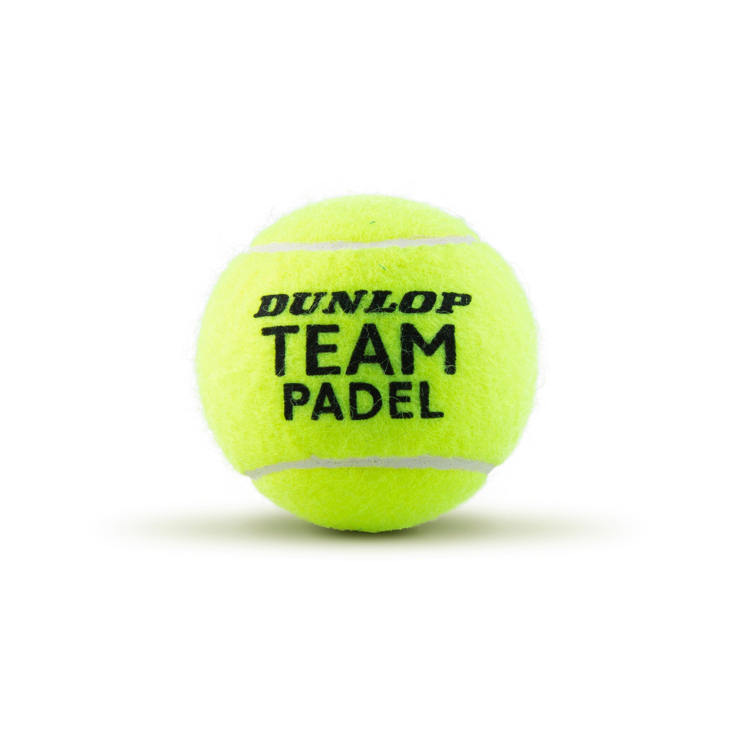 Padel teniso kamuoliukai DUNLOP TEAM
