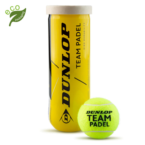 Padel teniso kamuoliukai DUNLOP TEAM