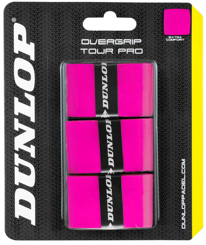 Padel raketės apvija DUNLOP TOUR PRO overgrip, pink