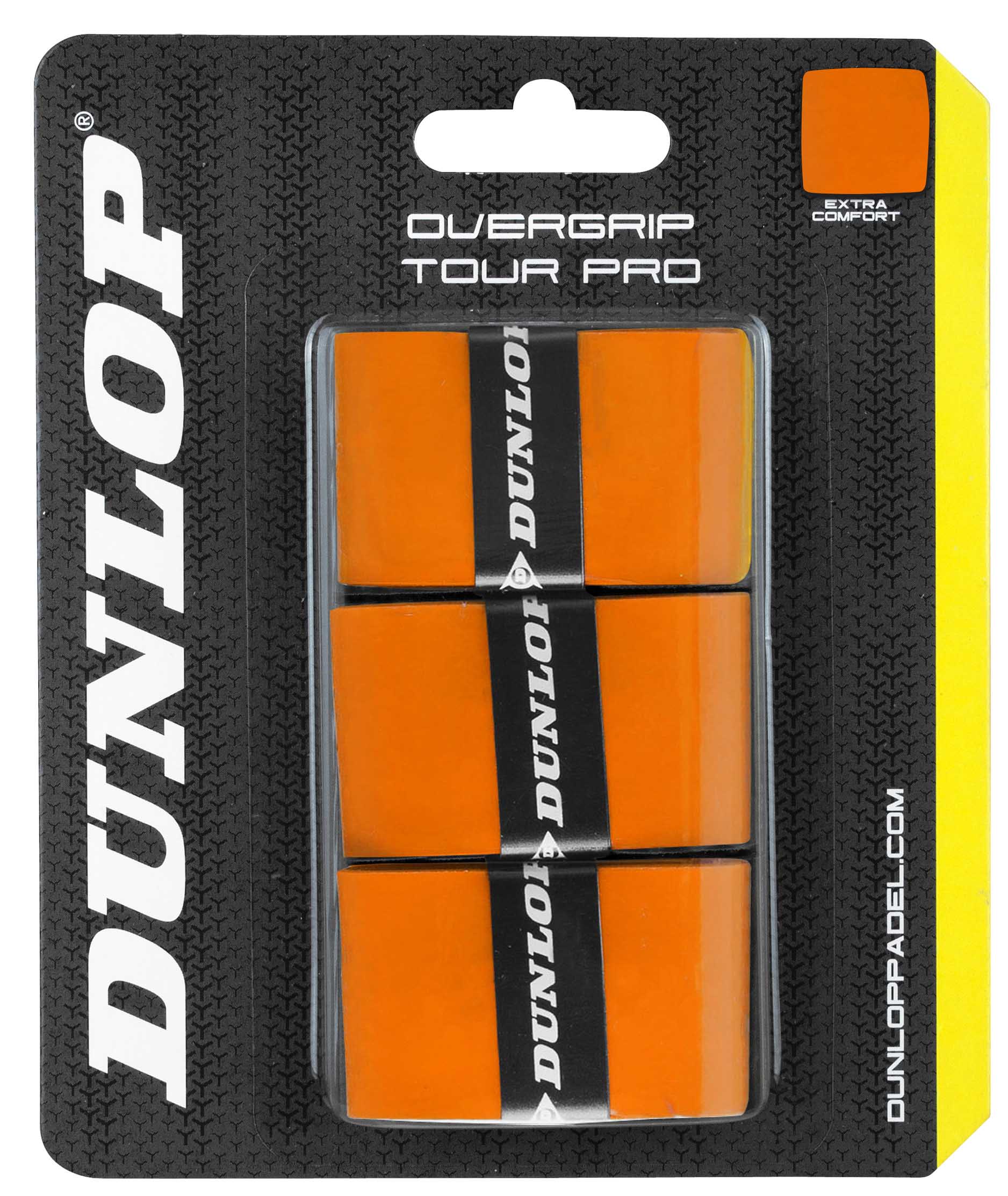 Padel raketės apvija DUNLOP TOUR PRO overgrip, orange