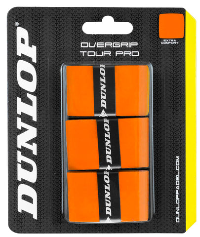 Padel raketės apvija DUNLOP TOUR PRO overgrip, orange