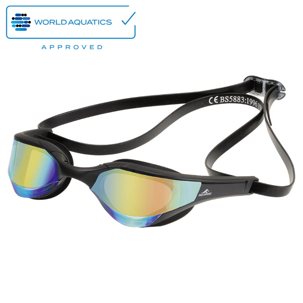 Plaukimo akiniai Competition AQUAFEEL Speedblue 41022 20 black FINA