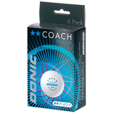 Stalo teniso kamuoliukai DONIC P40+ Coach 6vnt.