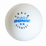 Stalo teniso kamuoliukai DONIC P40+ Coach 6vnt.