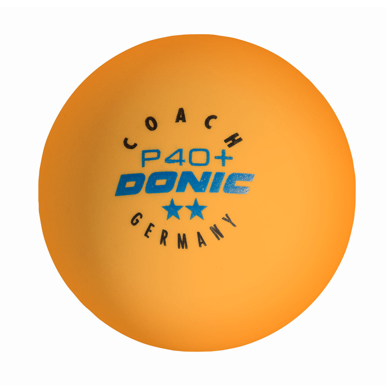 Stalo teniso kamuoliukai DONIC P40+ Coach orange 6vnt.