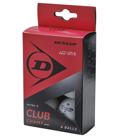 Stalo teniso kamuoliukai Dunlop CLUB CHAMP 6vnt.