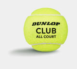 Lauko teniso kamuoliukai DUNLOP CLUB ALL COURT 4vnt