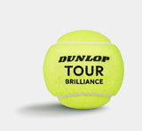 Lauko teniso kamuoliukai DUNLOP TOUR BRILLIANCE 4vnt