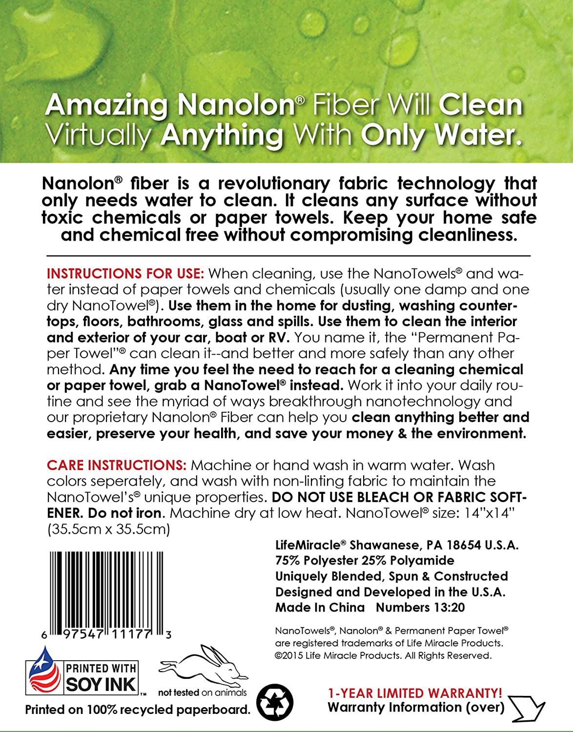 NANO ŠLUOSTĖ [NANOLON™] VANILLA  4 vnt.